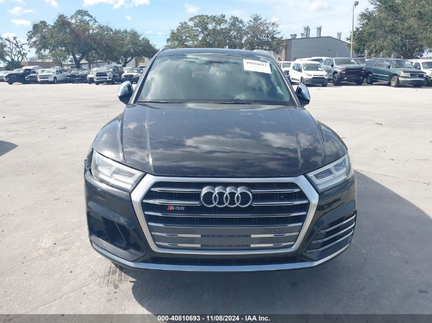 2018 Audi Sq5 3.0T Premium Plus VIN: WA1A4AFY2J2220770 Lot: 40810693