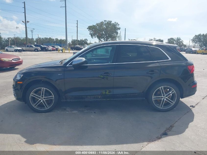 2018 Audi Sq5 3.0T Premium Plus VIN: WA1A4AFY2J2220770 Lot: 40810693