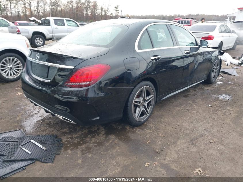 VIN W1KWF8DB2LR567836 2020 Mercedes-Benz C 300 no.4