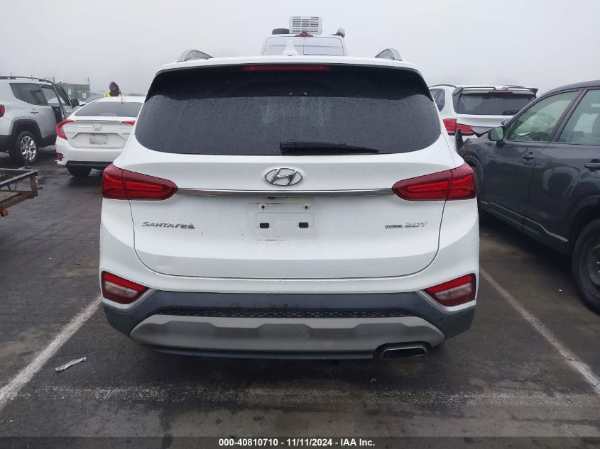 2019 Hyundai Santa Fe Limited/Ultimate VIN: 5NMS5CAA3KH036089 Lot: 40810710