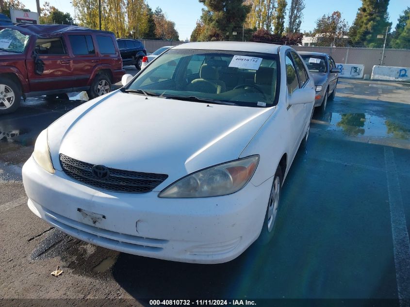 2003 Toyota Camry Le VIN: 4T1BE32K93U134430 Lot: 40810732