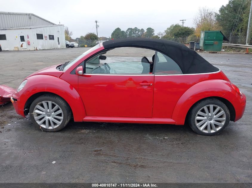 2008 Volkswagen New Beetle Se VIN: 3VWRG31Y58M401350 Lot: 40810747