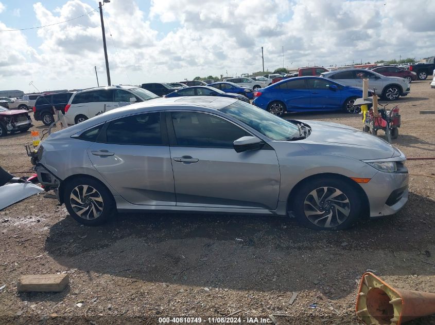 2018 Honda Civic Ex VIN: 19XFC2F75JE041833 Lot: 40810749