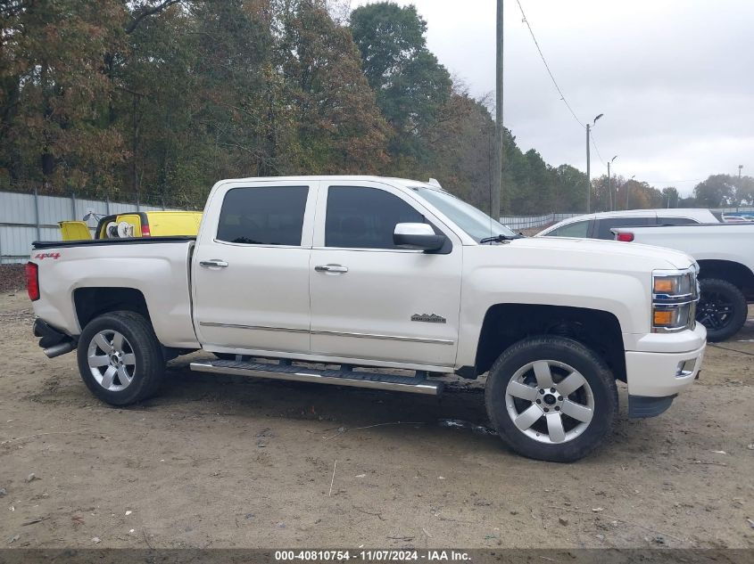 2015 Chevrolet Silverado 1500 High Country VIN: 3GCUKTEC2FG320246 Lot: 40810754