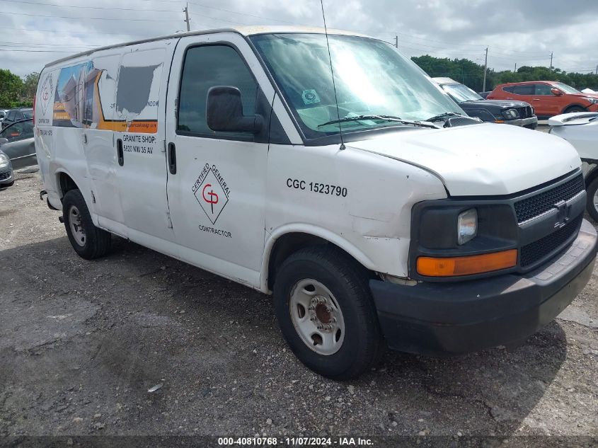 2007 Chevrolet Express Work Van VIN: 1GCGG25V971149568 Lot: 40810768