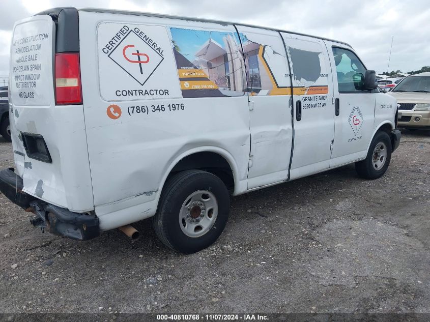 2007 Chevrolet Express Work Van VIN: 1GCGG25V971149568 Lot: 40810768