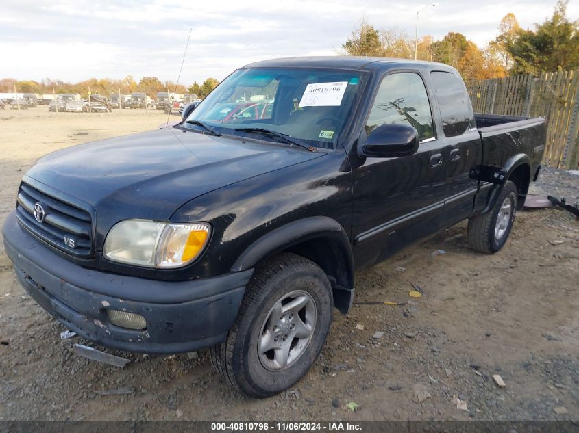 2002 Toyota Tundra Ltd V8 VIN: 5TBBT48102S327057 Lot: 40810796