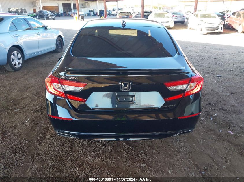 2020 Honda Accord Sport VIN: 1HGCV1F35LA001229 Lot: 40810801