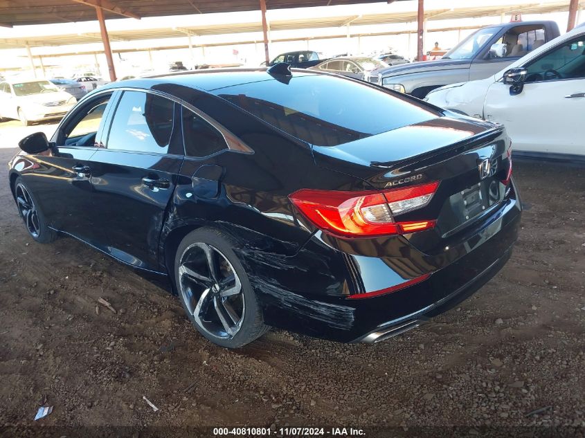 2020 Honda Accord Sport VIN: 1HGCV1F35LA001229 Lot: 40810801