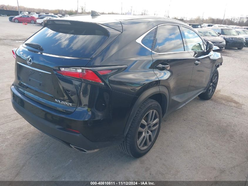 VIN JTJBARBZ4F2003533 2015 Lexus NX, 200T no.4