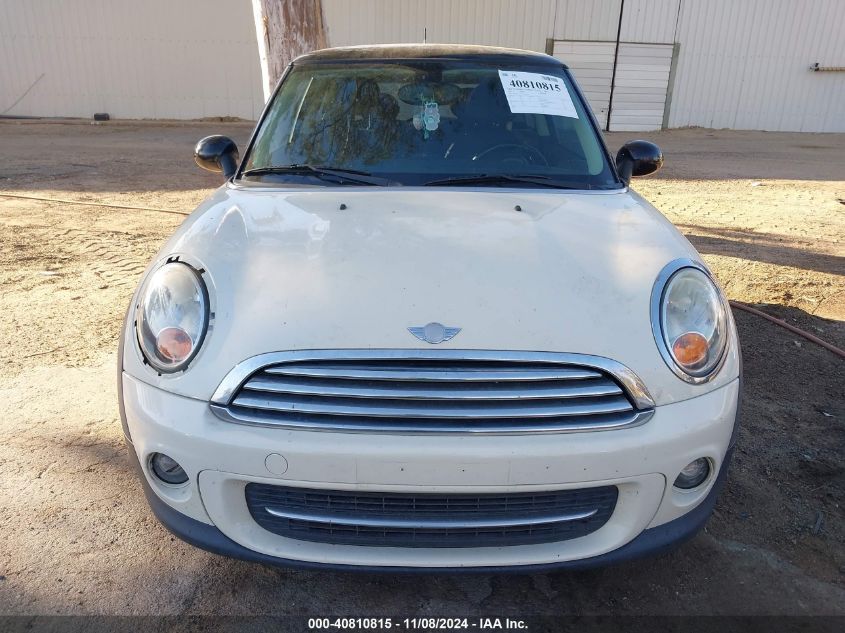 2012 Mini Cooper VIN: WMWSU3C56CT256262 Lot: 40810815