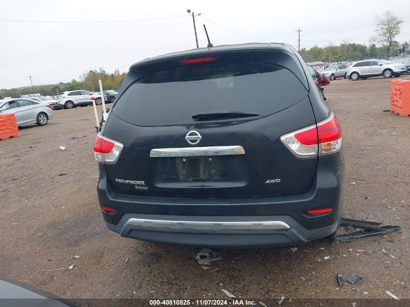 2015 Nissan Pathfinder S VIN: 5N1AR2MM4FC622946 Lot: 40810825