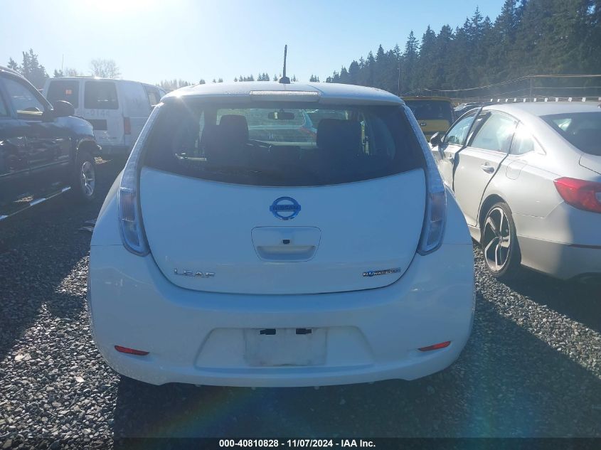 2015 Nissan Leaf S VIN: 1N4AZ0CP0FC318023 Lot: 40810828