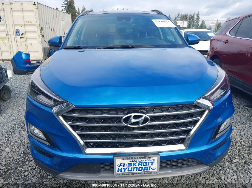 2021 Hyundai Tucson Ultimate VIN: KM8J3CAL6MU290177 Lot: 40810834