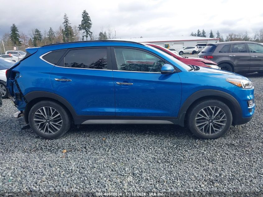 2021 Hyundai Tucson Ultimate VIN: KM8J3CAL6MU290177 Lot: 40810834