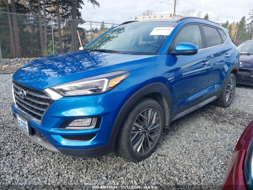 2021 Hyundai Tucson Ultimate VIN: KM8J3CAL6MU290177 Lot: 40810834