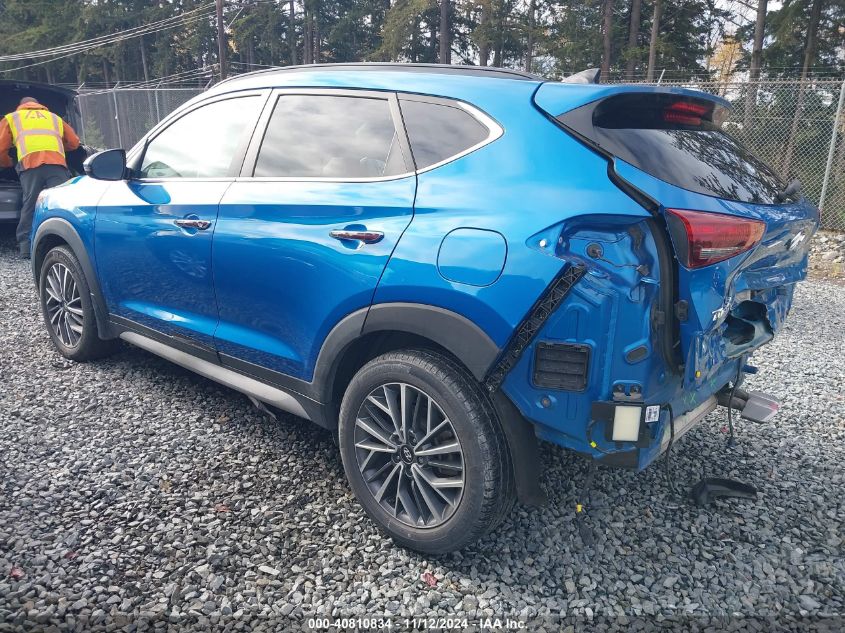 2021 Hyundai Tucson Ultimate VIN: KM8J3CAL6MU290177 Lot: 40810834