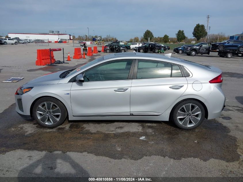 2017 Hyundai Ioniq Hybrid Limited VIN: KMHC05LC7HU023307 Lot: 40810858