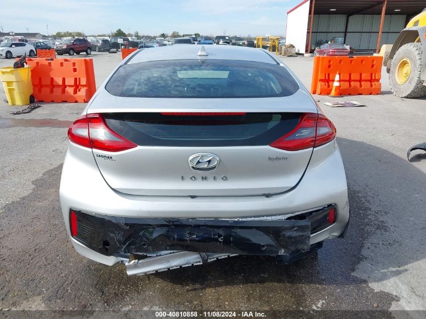 2017 Hyundai Ioniq Hybrid Limited VIN: KMHC05LC7HU023307 Lot: 40810858