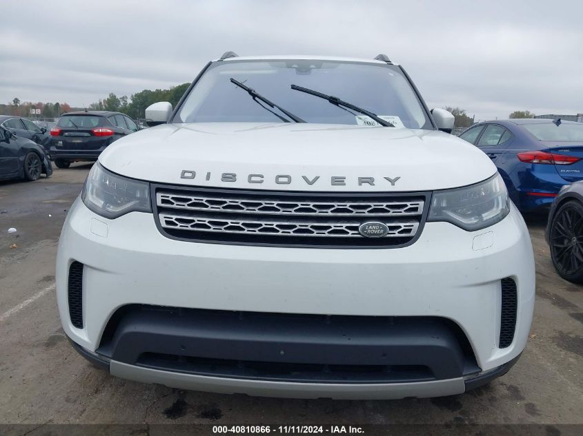 2017 Land Rover Discovery Hse VIN: SALRRBBV3HA005628 Lot: 40810866