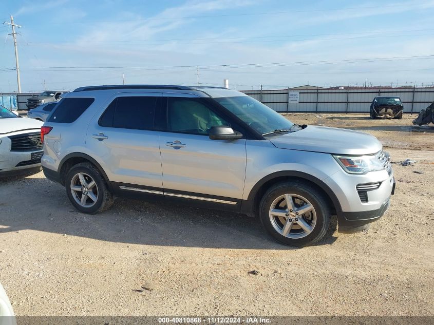 2018 Ford Explorer Xlt VIN: 1FM5K7D86JGA41682 Lot: 40810868