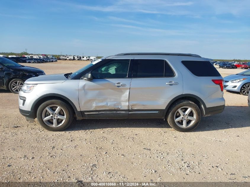 2018 Ford Explorer Xlt VIN: 1FM5K7D86JGA41682 Lot: 40810868