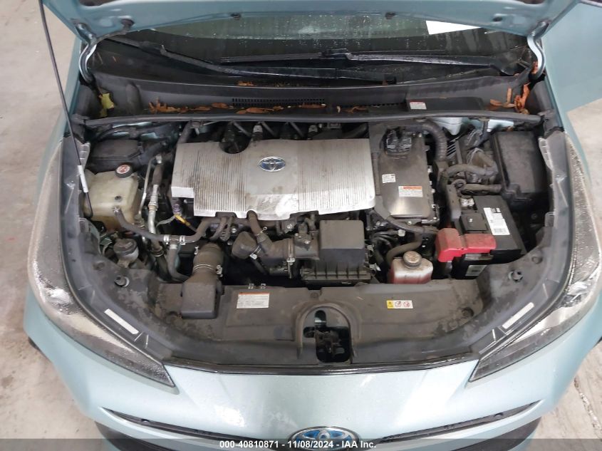 2020 TOYOTA PRIUS VIN: JTDKARFU6L3106718