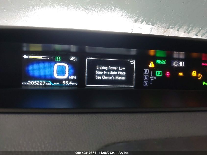 2020 TOYOTA PRIUS VIN: JTDKARFU6L3106718