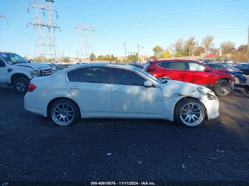 2011 Infiniti G37X VIN: JN1CV6AR3BM356004 Lot: 40810876