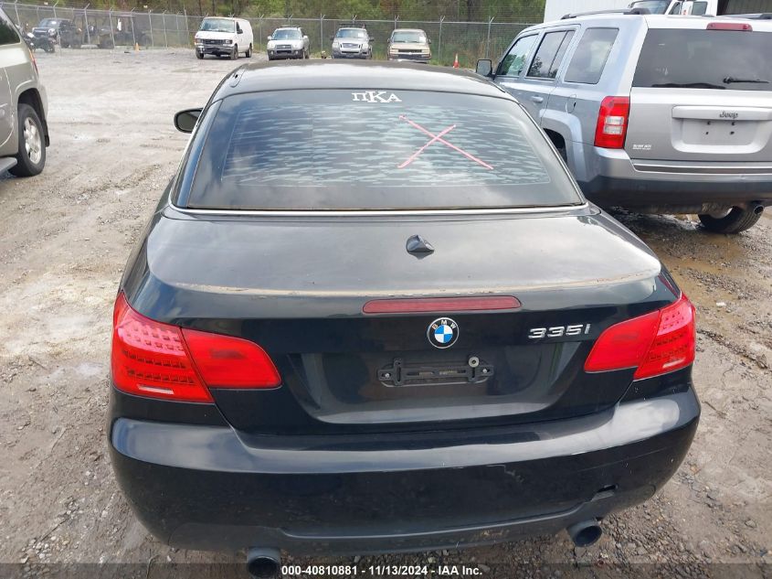 2011 BMW 335I VIN: WBADX7C52BE743808 Lot: 40810881