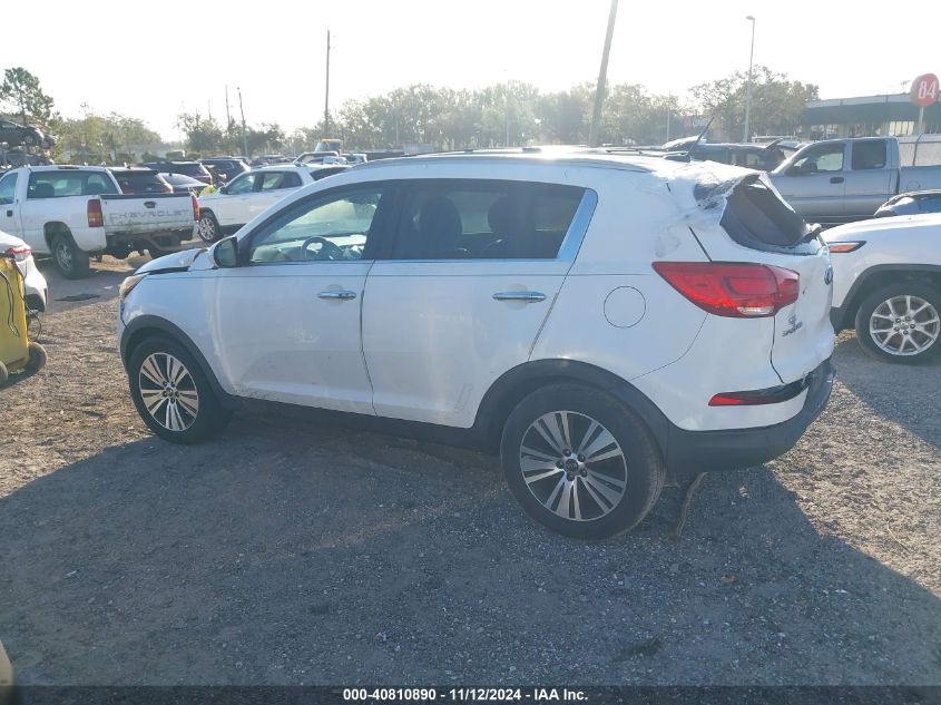 2016 Kia Sportage Ex VIN: KNDPC3AC1G7845781 Lot: 40810890