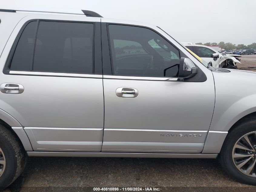 2015 Lincoln Navigator VIN: 5LMJJ2HT2FEJ14307 Lot: 40810898