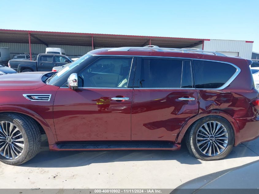 2021 Infiniti Qx80 Sensory Awd VIN: JN8AZ2BE3M9267024 Lot: 40810902