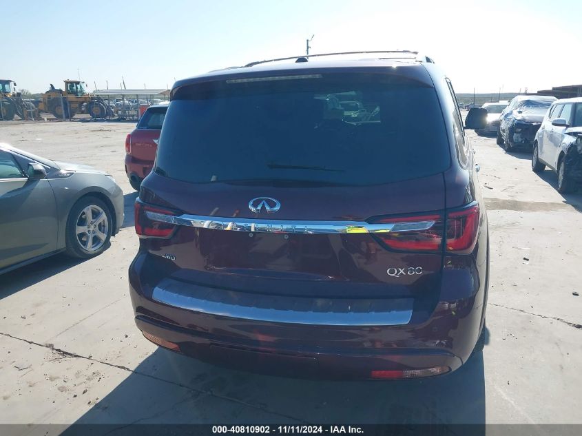 2021 Infiniti Qx80 Sensory Awd VIN: JN8AZ2BE3M9267024 Lot: 40810902