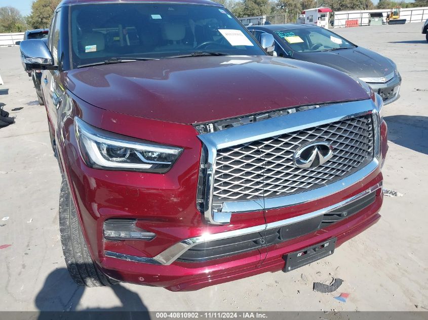 2021 Infiniti Qx80 Sensory Awd VIN: JN8AZ2BE3M9267024 Lot: 40810902