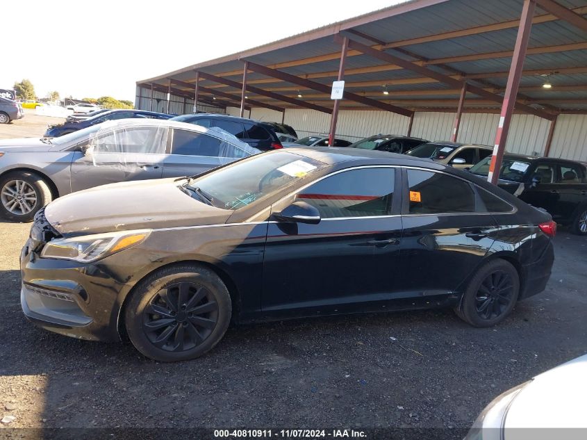 VIN 5NPE34AF6HH438740 2017 HYUNDAI SONATA SPORT