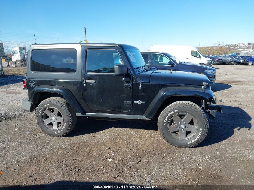 2013 Jeep Wrangler Freedom Edition VIN: 1C4GJWAG5DL566380 Lot: 40810918