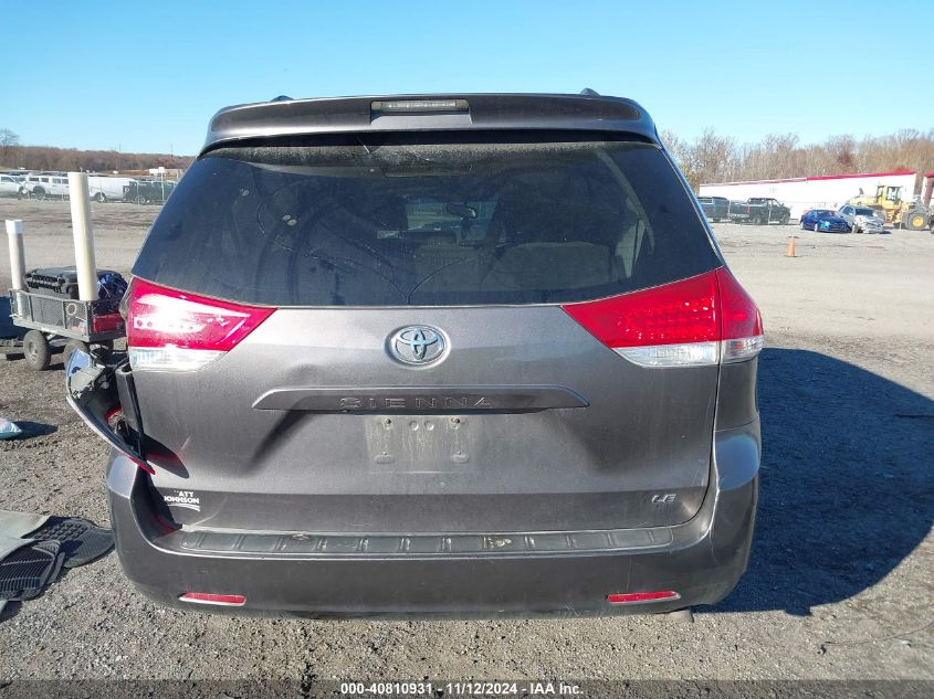 2013 Toyota Sienna Le V6 8 Passenger VIN: 5TDKK3DC4DS396851 Lot: 40810931