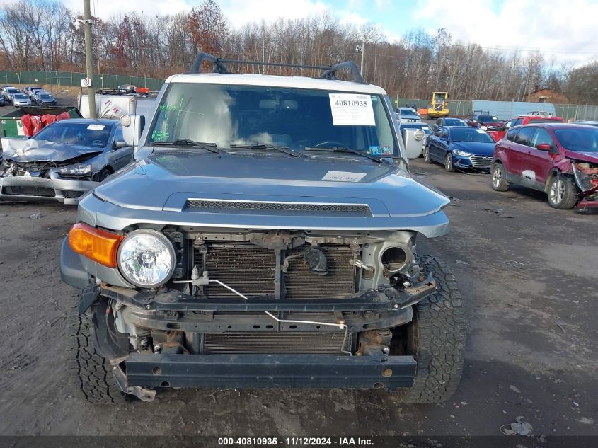 2010 Toyota Fj Cruiser VIN: JTEBU4BF7AK078590 Lot: 40810935