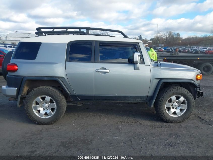 2010 Toyota Fj Cruiser VIN: JTEBU4BF7AK078590 Lot: 40810935