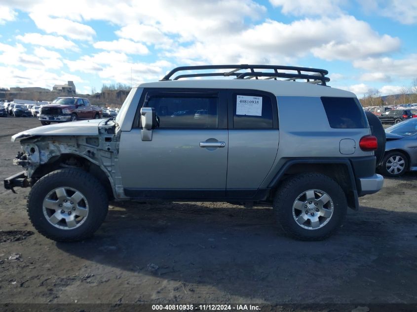 2010 Toyota Fj Cruiser VIN: JTEBU4BF7AK078590 Lot: 40810935