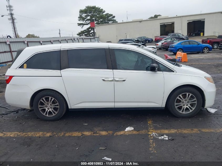 2013 Honda Odyssey Ex-L VIN: 5FNRL5H67DB012870 Lot: 40810953