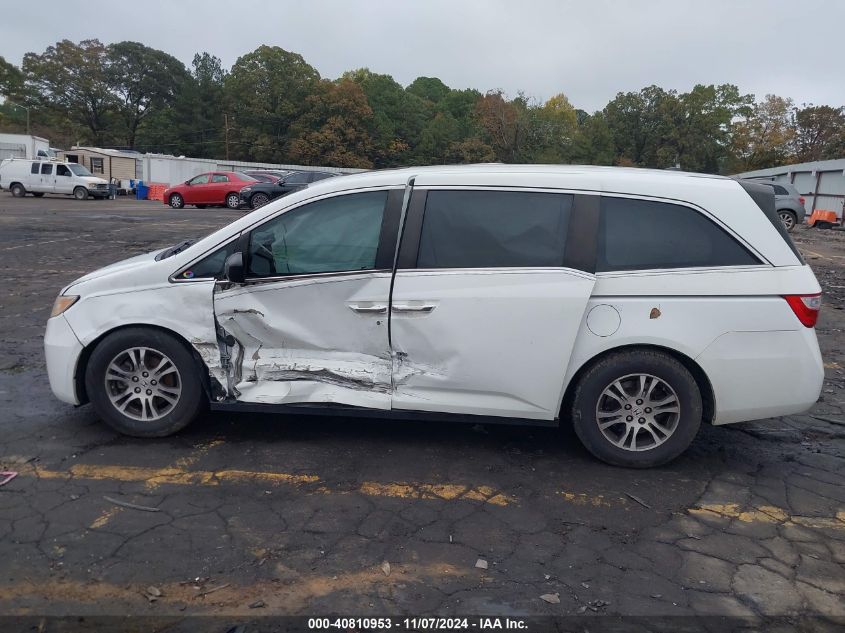 2013 Honda Odyssey Ex-L VIN: 5FNRL5H67DB012870 Lot: 40810953