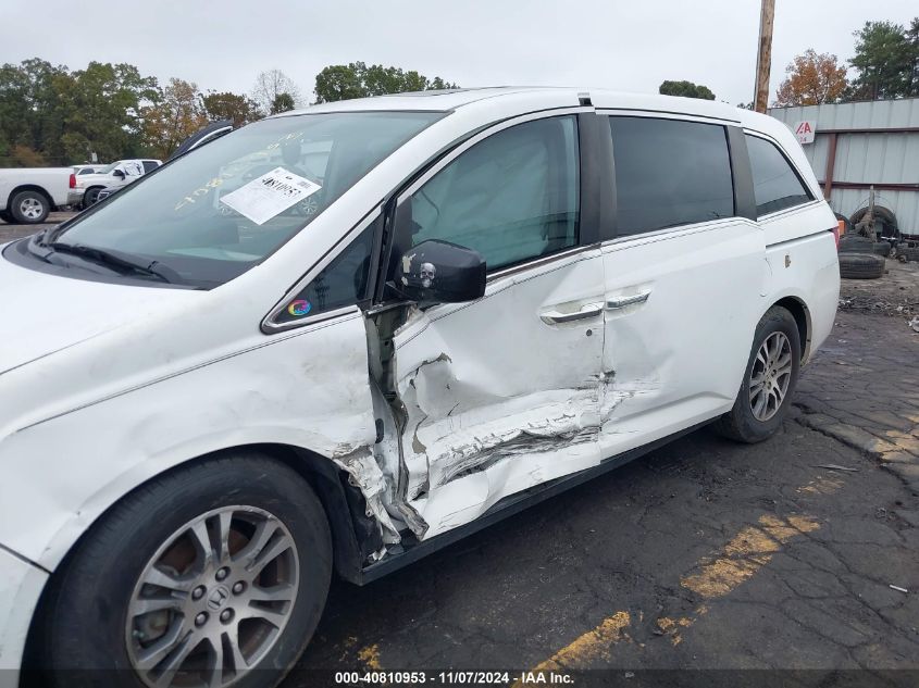 2013 Honda Odyssey Ex-L VIN: 5FNRL5H67DB012870 Lot: 40810953