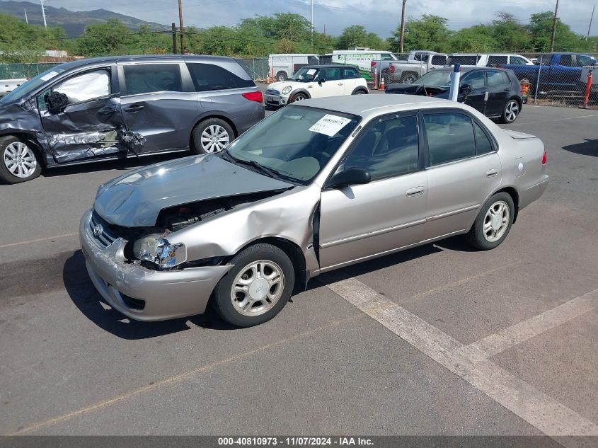 2002 Toyota Corolla Le VIN: 1NXBR12E62Z652108 Lot: 40810973