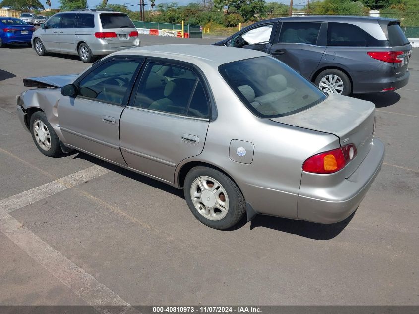 2002 Toyota Corolla Le VIN: 1NXBR12E62Z652108 Lot: 40810973