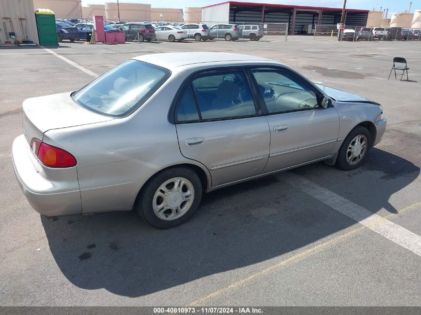 2002 Toyota Corolla Le VIN: 1NXBR12E62Z652108 Lot: 40810973