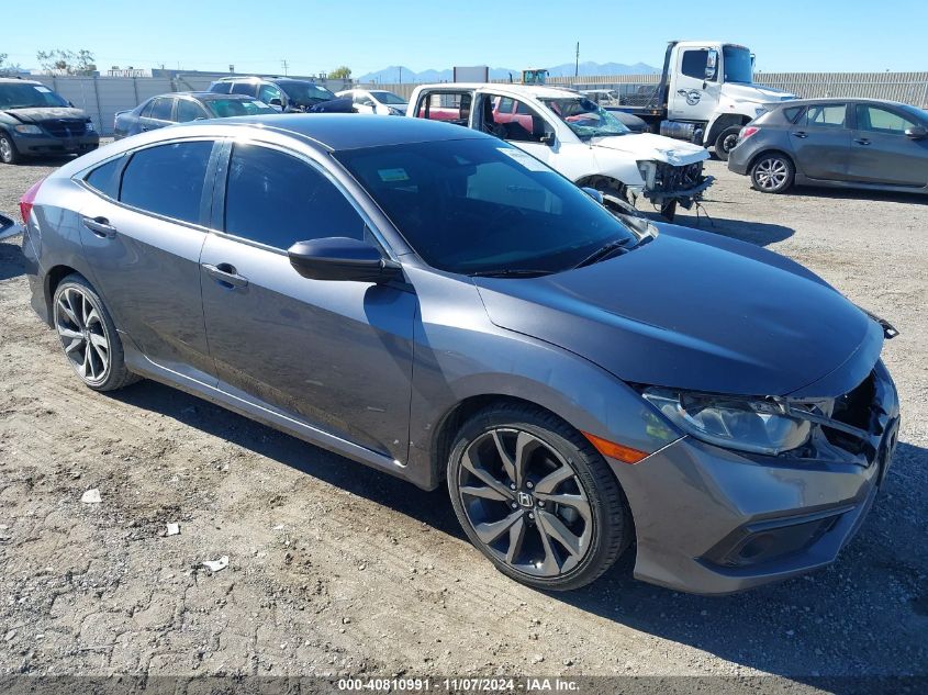 VIN 2HGFC2F87KH584035 2019 Honda Civic, Sport no.1