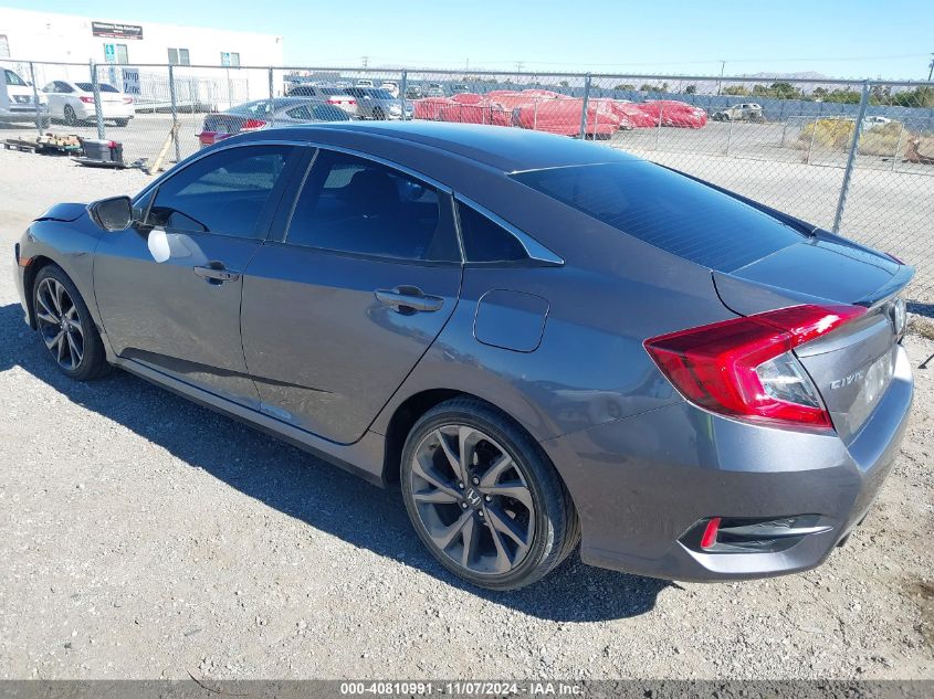 VIN 2HGFC2F87KH584035 2019 Honda Civic, Sport no.3