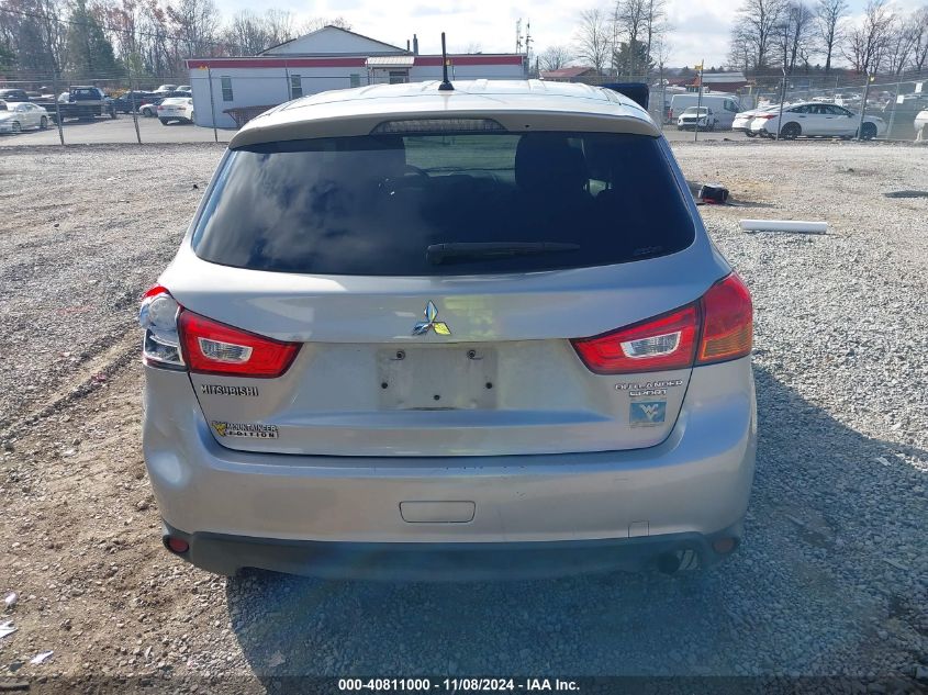 2015 Mitsubishi Outlander Sport Es VIN: 4A4AR3AU6FE043341 Lot: 40811000